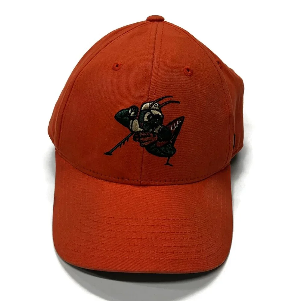Greensboro‎ Grasshoppers Orange Youth Adjustable Strapback Hat Cap ‘47 Brand
